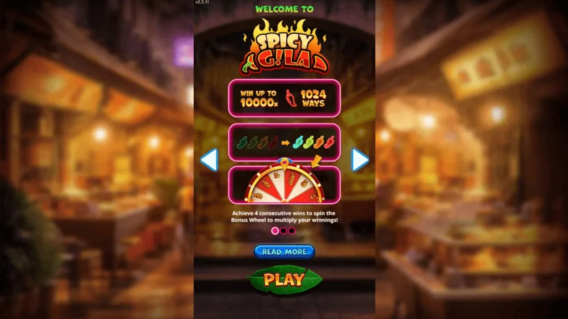Spicy Gila - loading screen
